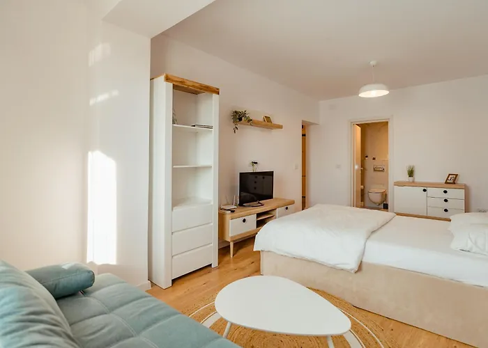 公寓 Calm And Spacious With Soft Tones By Blvd 25b4 - Pipera *